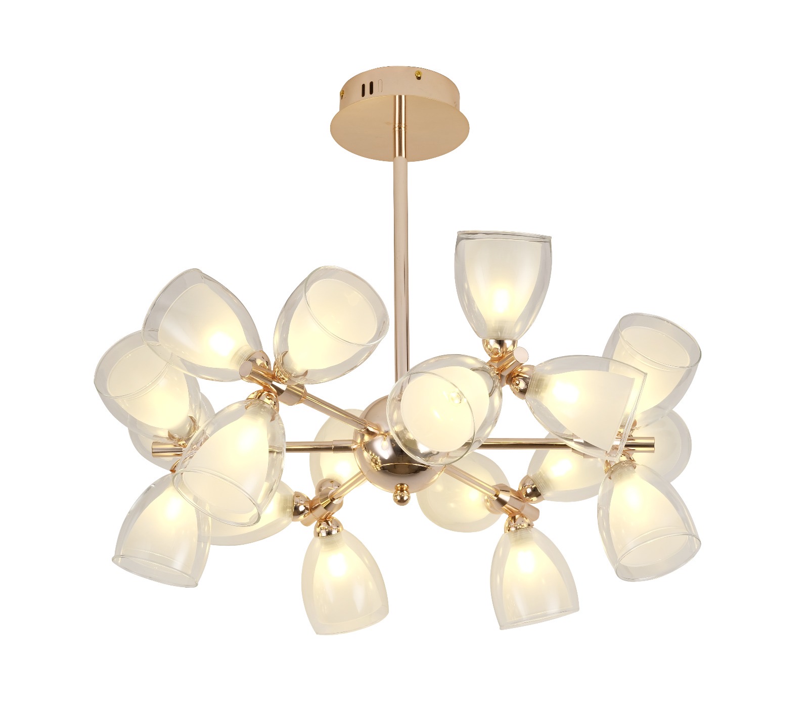 RANA 10024-18 650 GOLD MODERN LEDLİ AVİZE