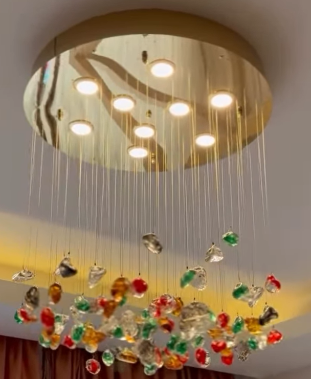 RANA 0501-60 TAŞLI MODERN AVİZE