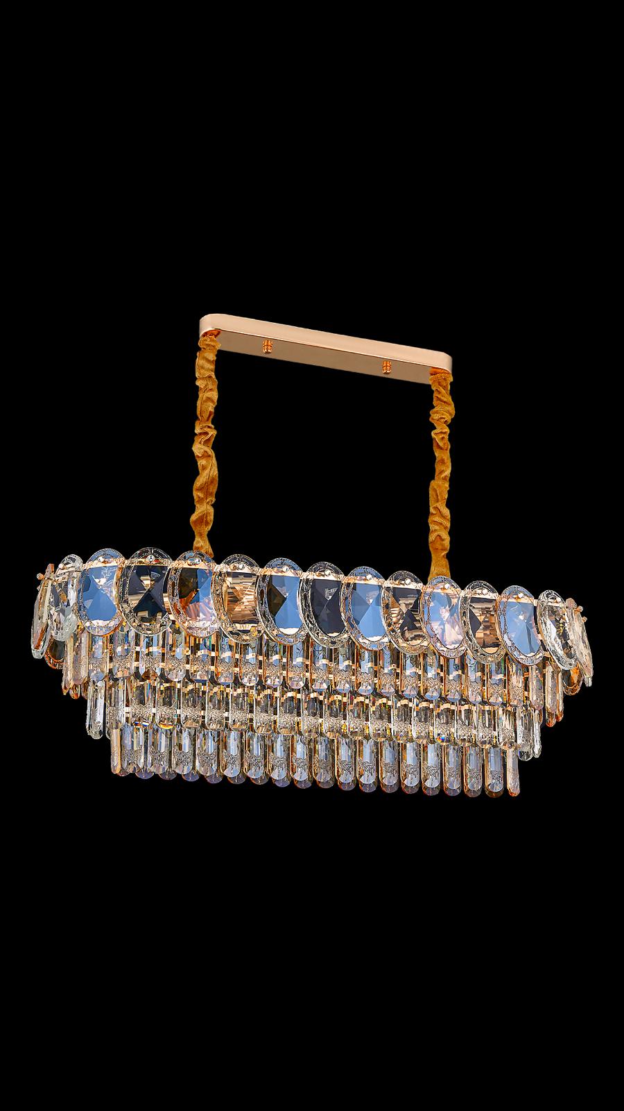 RANA 0104 KRİSTAL YEMEK MASASI